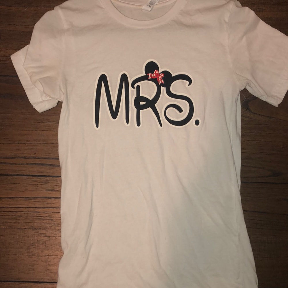 Mrs. Disney shirt!